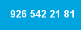 926 542 21 81 926 542 21 81